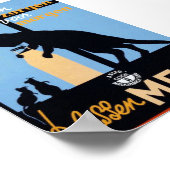 Poster vintage au lait (Coin)