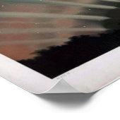 Poster vintage Aurora Borealis (Coin)