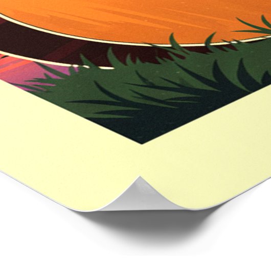 Poster Vintage Austin Texas (Coin)