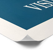 Poster vintage australien (Coin)