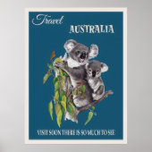 Poster vintage australien (Devant)
