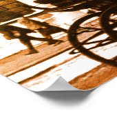 Poster Vintage Austria Vienna parliament (Coin)