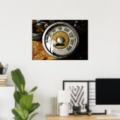 Poster Vintage automobile (Bureau à domicile)