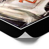 poster vintage automobile 1950 (Coin)