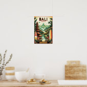 Poster vintage Bali Travel (Cuisine)