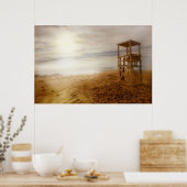 Poster vintage Beach (Cuisine)