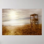 Poster vintage Beach (Devant)