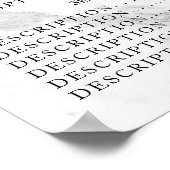 Poster Vintage Beauty Salon Price List (Coin)