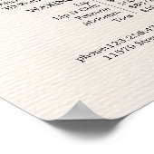 Poster Vintage Beauty Salon Price List (Coin)