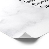 Poster Vintage Beauty Salon Price List (Coin)