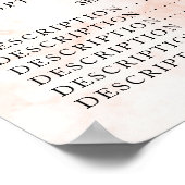 Poster Vintage Beauty Salon Price List (Coin)