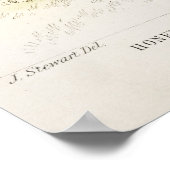 Poster Vintage Bee Illustration (Coin)