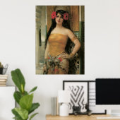 Poster vintage Belle (Bureau à domicile)