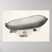 Poster Vintage Blimp (Devant)