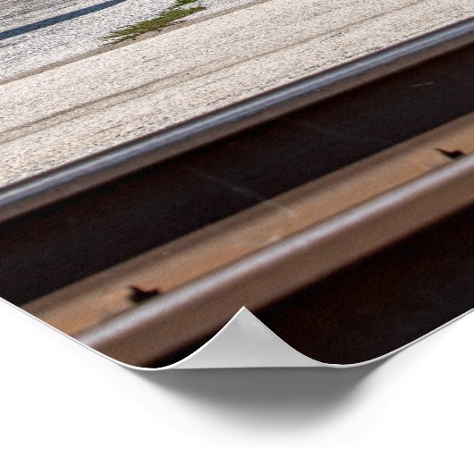 Poster vintage Blue Chevy (Coin)