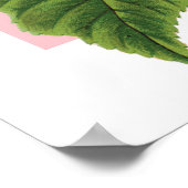 Poster vintage Blue Hydrangea (Coin)