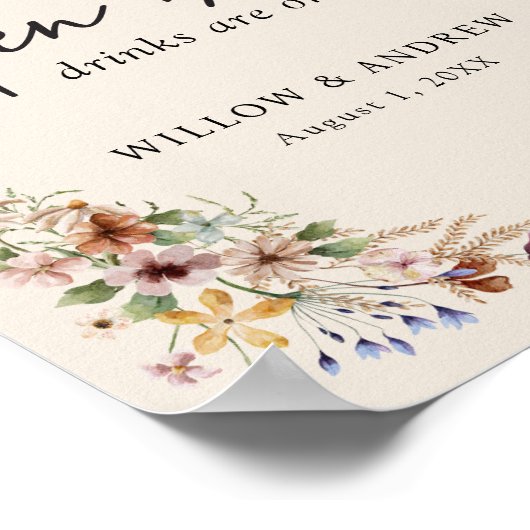 Poster vintage Boho Bar (Coin)