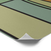 Poster Vintage bottles,jars and glasses pattern (Coin)