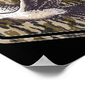 Poster Vintage Bottomland Camo Dove Hunting Season Hunter (Coin)