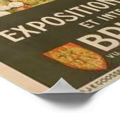 Poster Vintage Brussels Exposition (Coin)