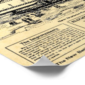 Poster Vintage Buckroe Beach Virginie Imprimer (Coin)