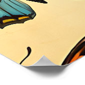 Poster Vintage Butterfly Collection Pattern (Coin)