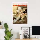 Poster vintage Cabine oncle Toms (Bureau à domicile)