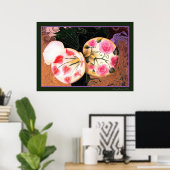 Poster vintage Calla Lilies (Bureau à domicile)