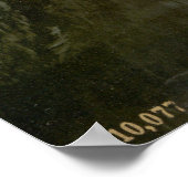 Poster Vintage Cambridge Angleterre, Pont des Soupirs (Coin)