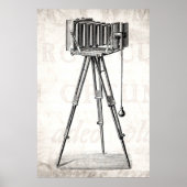 Poster Vintage Camera (Devant)