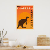 Poster vintage Canberra (Cuisine)