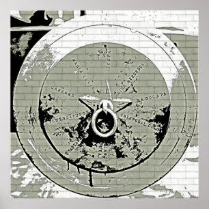 Poster vintage Cannon Grunge