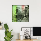 Poster vintage Cannon Hologaart (Bureau à domicile)