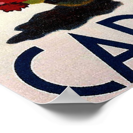 Poster Vintage Capri Français Travel (Coin)