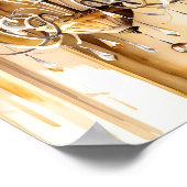 Poster Vintage Chandelier Chandelier Chandelier Mur Art (Coin)