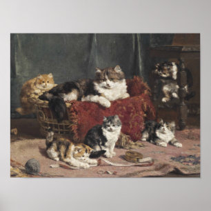 Poster Vintage Charles Van den Eycken