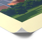 Poster Vintage Charlotte Caroline du Nord (Coin)