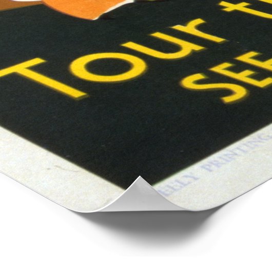 Poster vintage Chicago (Coin)