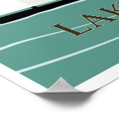 Poster Vintage Chicago Lake (Coin)