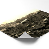 Poster Vintage China Canton city (Coin)