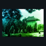 Poster Vintage China Canton martyrs parc<br><div class="desc">Vintage China Canton martyrs parc</div>