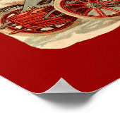 Poster Vintage Christmas Antique Car (Coin)