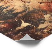 Poster Vintage Christmas Collage (Coin)