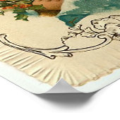 Poster vintage "Christmas Holly" (Coin)