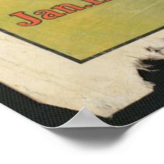 Poster Vintage : cirque Barnum & Bailey - (Coin)