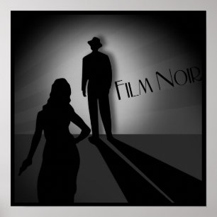 Poster vintage classic film noir
