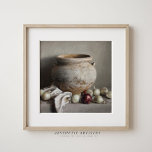 Poster Vintage Clay Pot Ferme Cuisine Art Décor Mur<br><div class="desc">Gournez votre maison avec de belles oeuvres d'art vintages ! Maintenant disponible pour que vous ayez imprimé pour votre galerie d'accueil. Joliment restauré en utilisant les dernières techniques numériques pour montrer toutes les fissures et les détails de l'art original.</div>