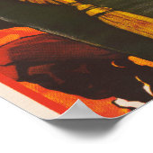 Poster vintage Clyde Beatty Circus (Coin)