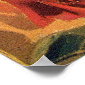 Poster Vintage Coeur Cher (Coin)