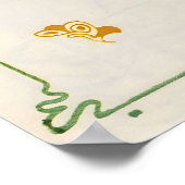 Poster Vintage Combinaisons Ornementales Art (Coin)